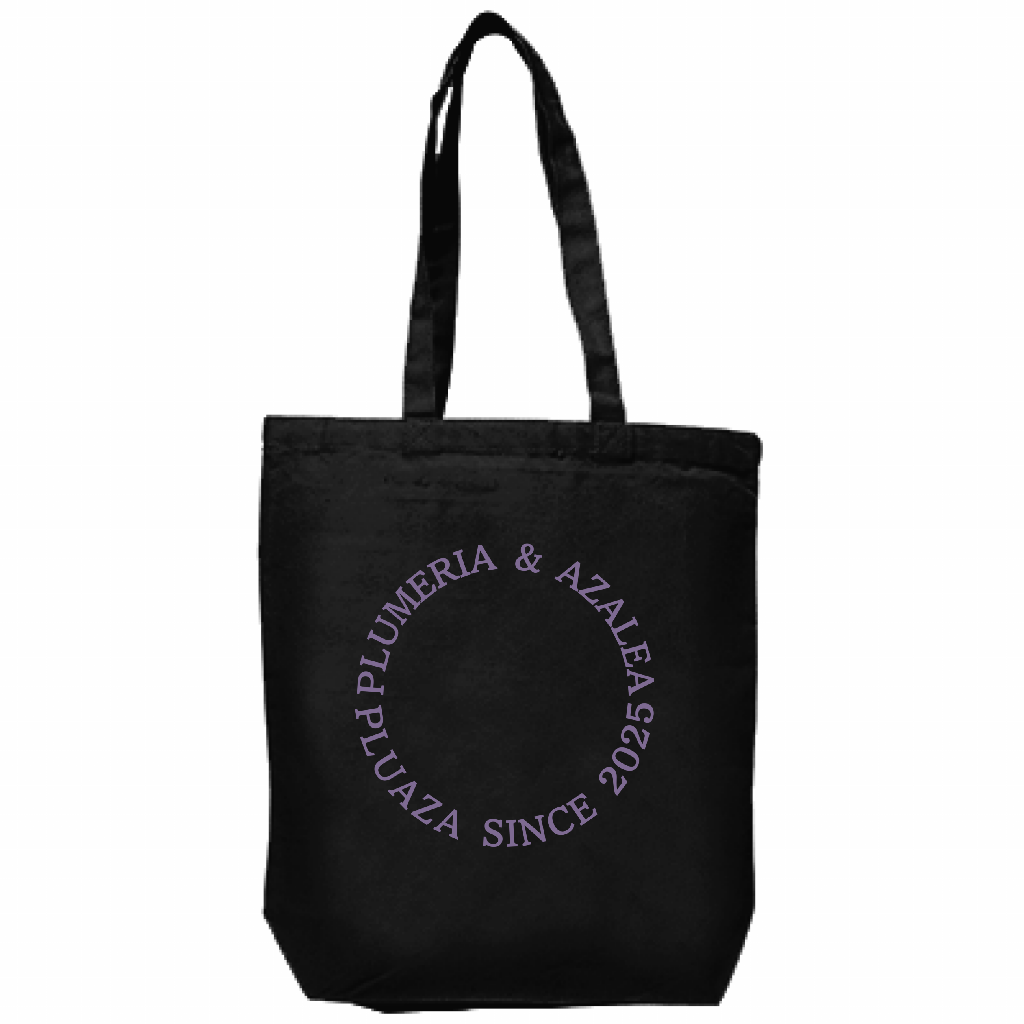 【受注生産】キャンバス厚手トート(M) 黒生地 / 文字カラー１２種類！