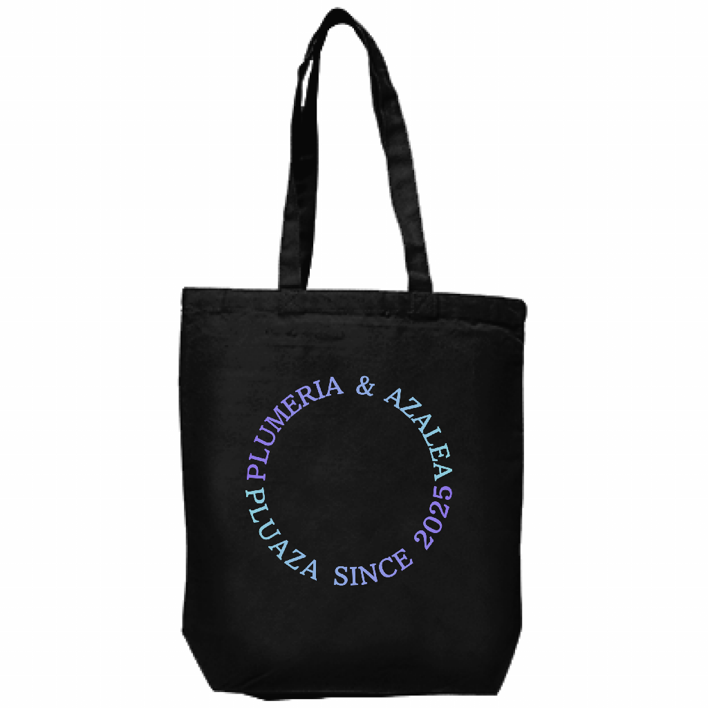 【受注生産】キャンバス厚手トート(M) 黒生地 / 文字カラー１２種類！