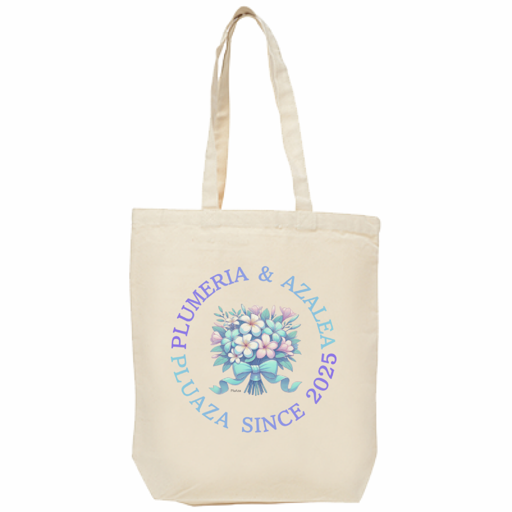 【受注生産】キャンバス厚手トート(M)/ ブーケ２種類！