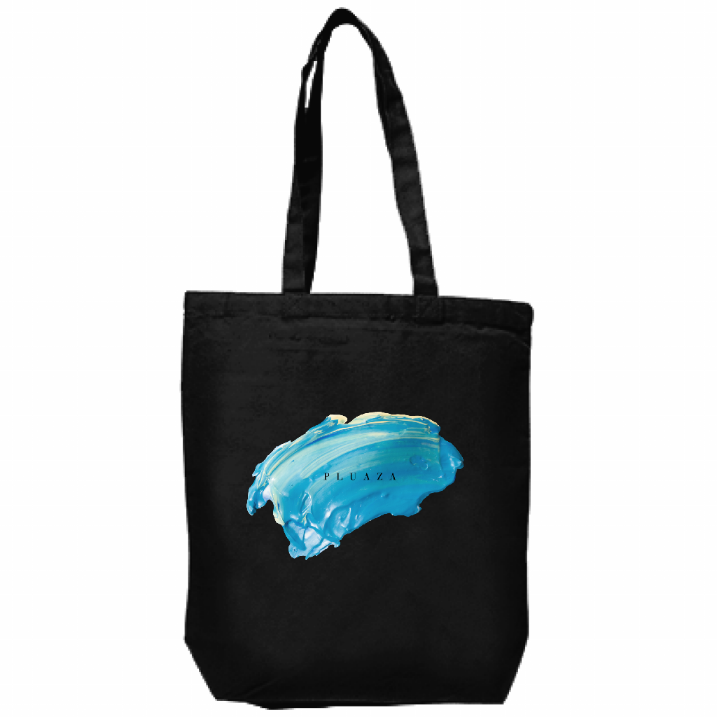 【受注生産】キャンバス厚手トート(M)/ ブルーペイント