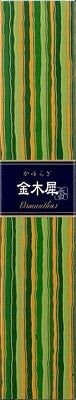 【単品】日本香堂・かゆらぎ・スティック・40本（白檀・沈香・藤・金木犀・茉莉花・薔薇・檜）（香立付）
